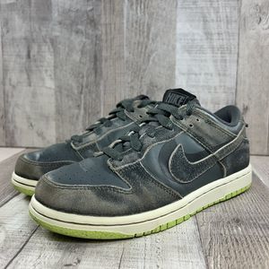Nike Boys' Dunk Low SE PS Halloween 2022 Pre School Leather Size 2Y DQ6216-001